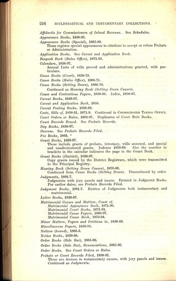 Order Books (Side Bar ), 1865-96 - Virtual Treasury